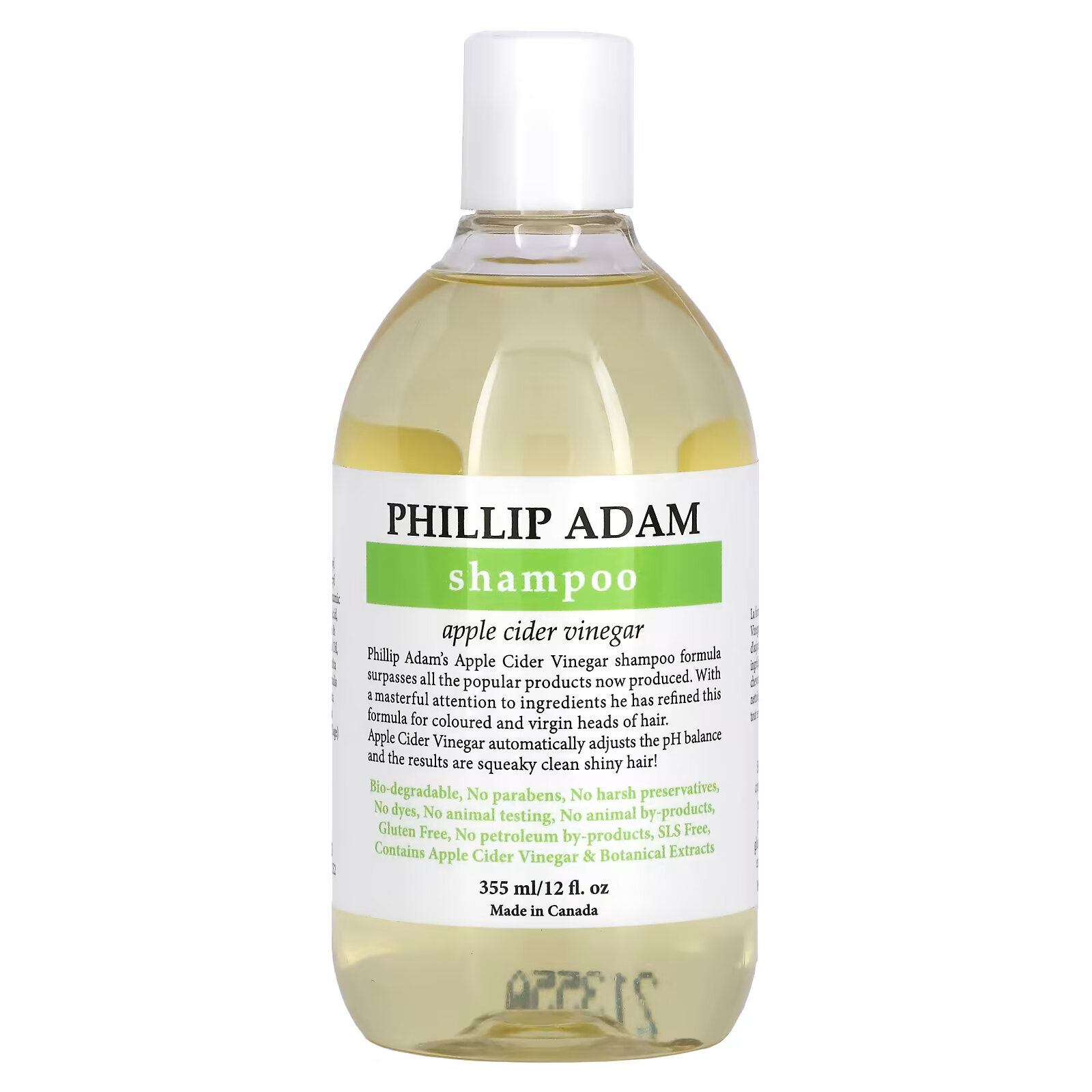 цена Phillip Adam, шампунь с яблочным уксусом, 355 мл (12 жидк. унций)
