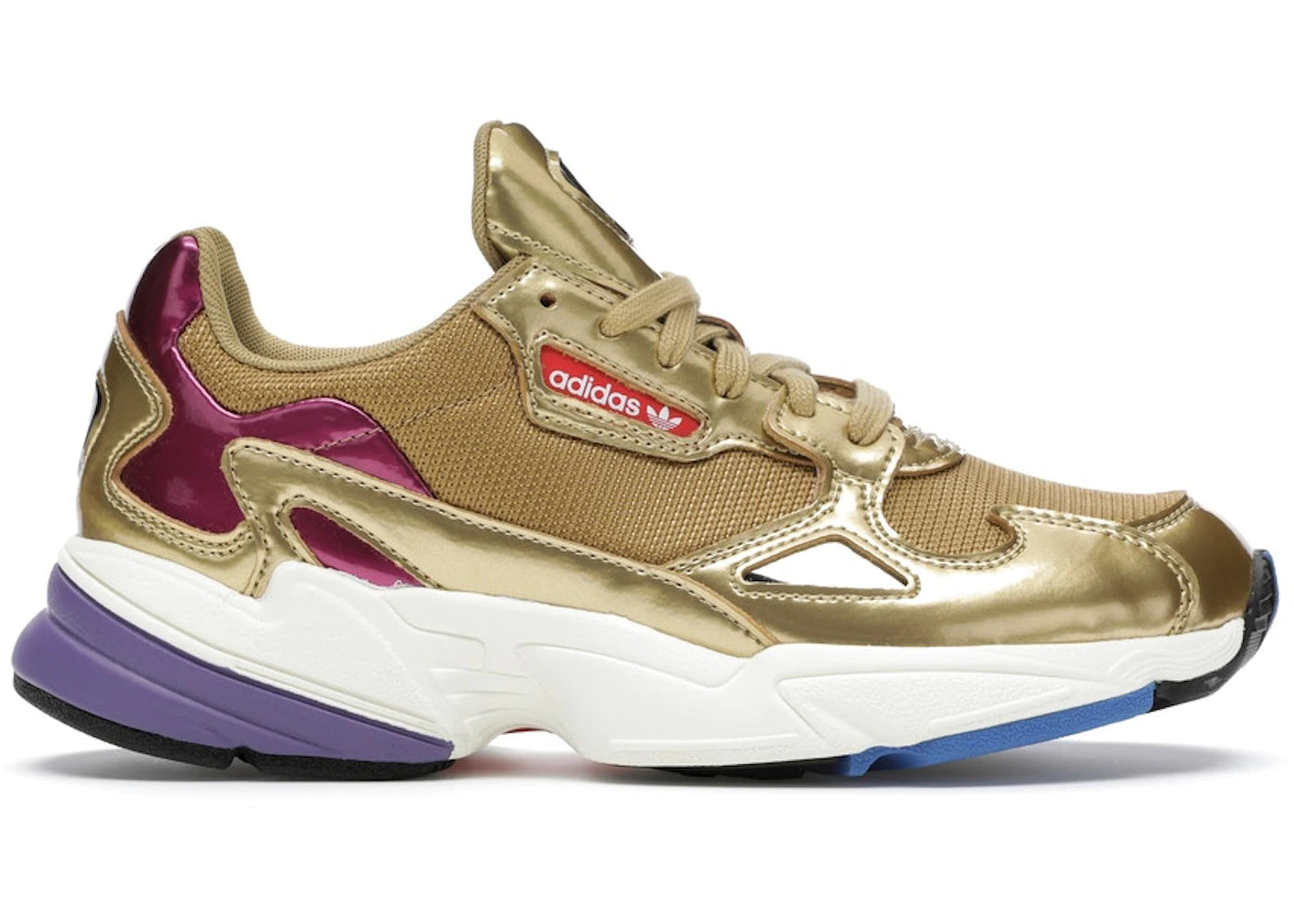 Adidas falcon gold new arrivals