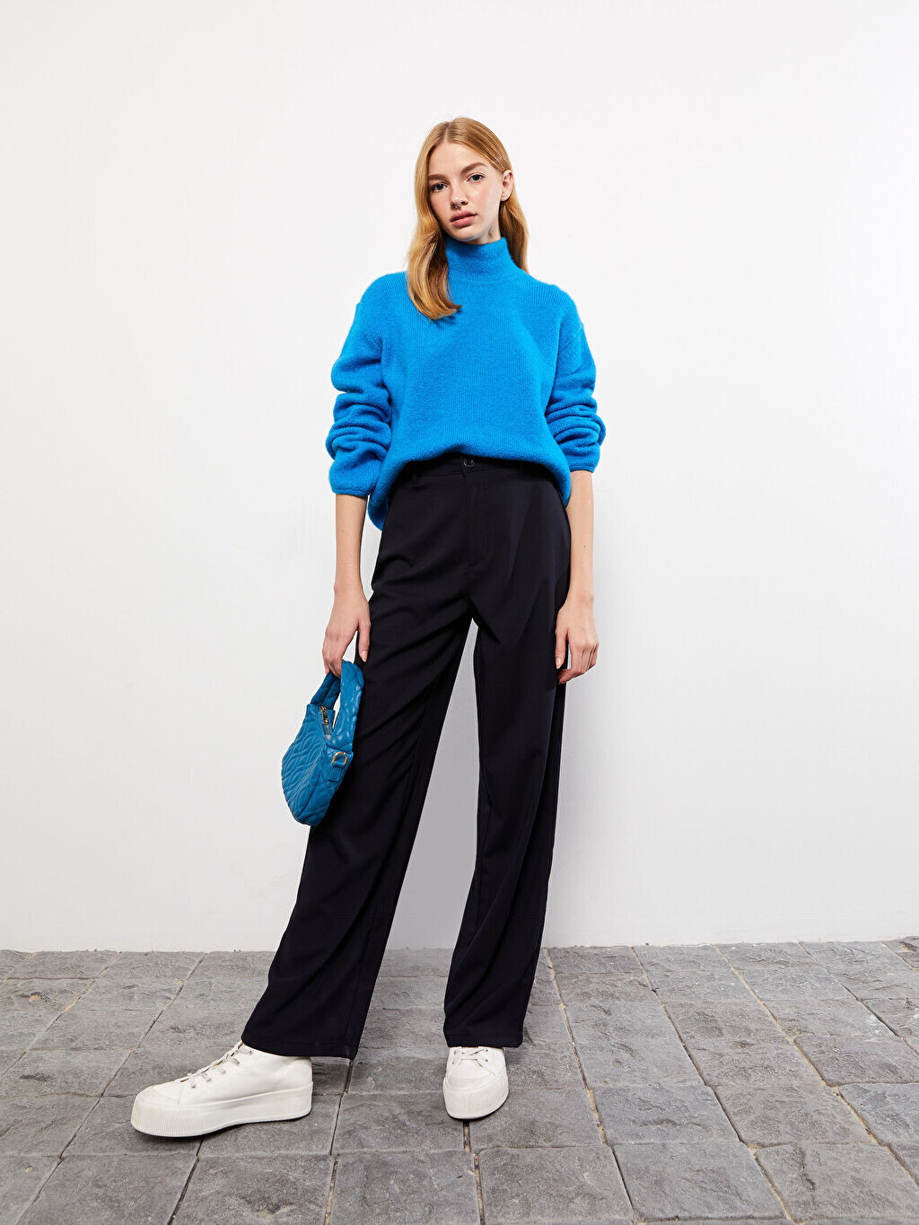 

Прямые женские брюки стандартного кроя LCW Casual