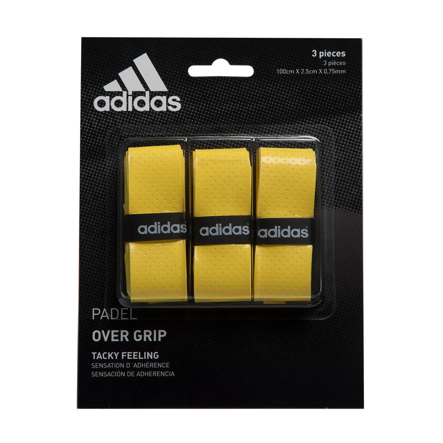 

Накладки PADEL OVERGRIP 3 шт., желтый adidas, желтый