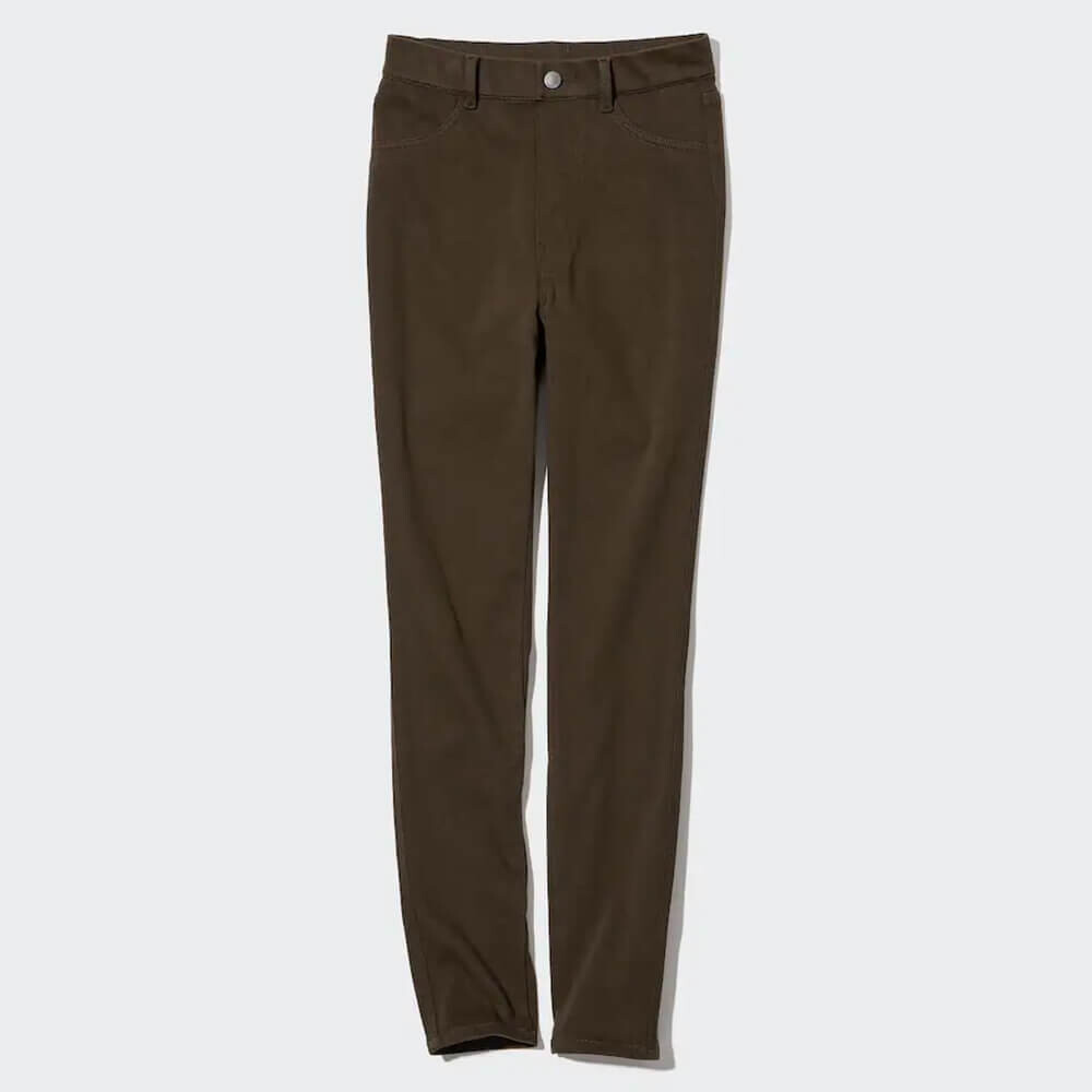 

Штаны Uniqlo Ultra Stretch High Rise, оливковый
