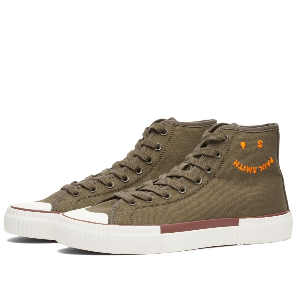 

Кроссовки Paul Smith Kibby Happy Canvas Hi Top