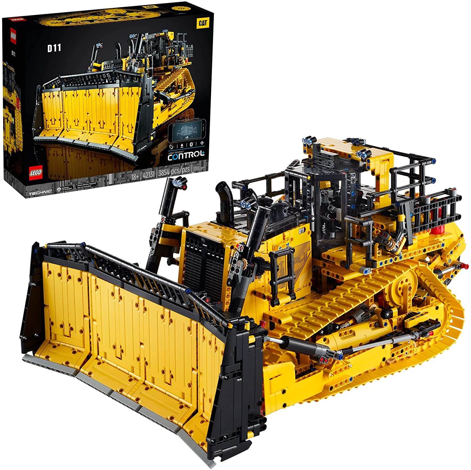 Конструктор Lego Technics 42131 Бульдозер Cat D11 на пульте управления - фото