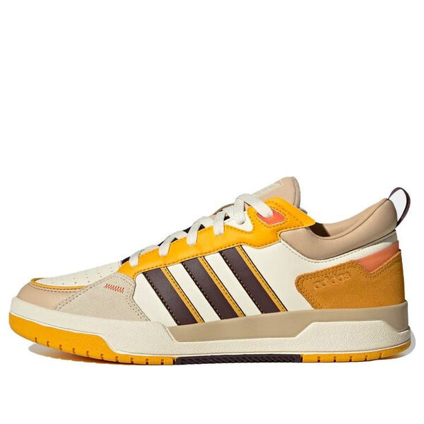 

Кроссовки adidas neo 100DB 'White Yellow Black' GW6746, кремовый