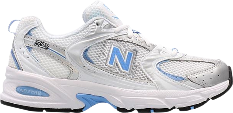 Кроссовки New Balance 530 'White Carolina Blue', белый - фото