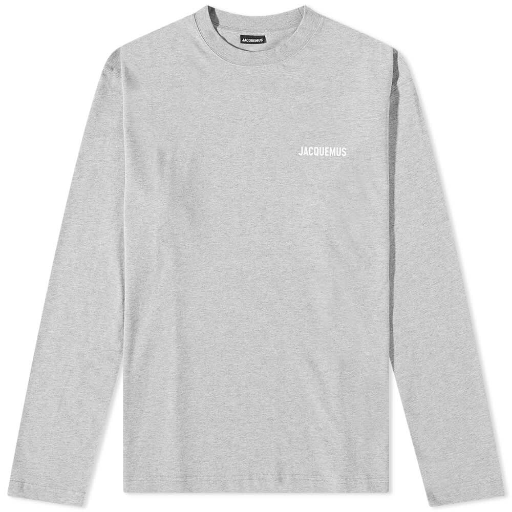 футболка jacquemus long sleeve classic logo tee Футболка Jacquemus Long Sleeve Classic Logo Tee