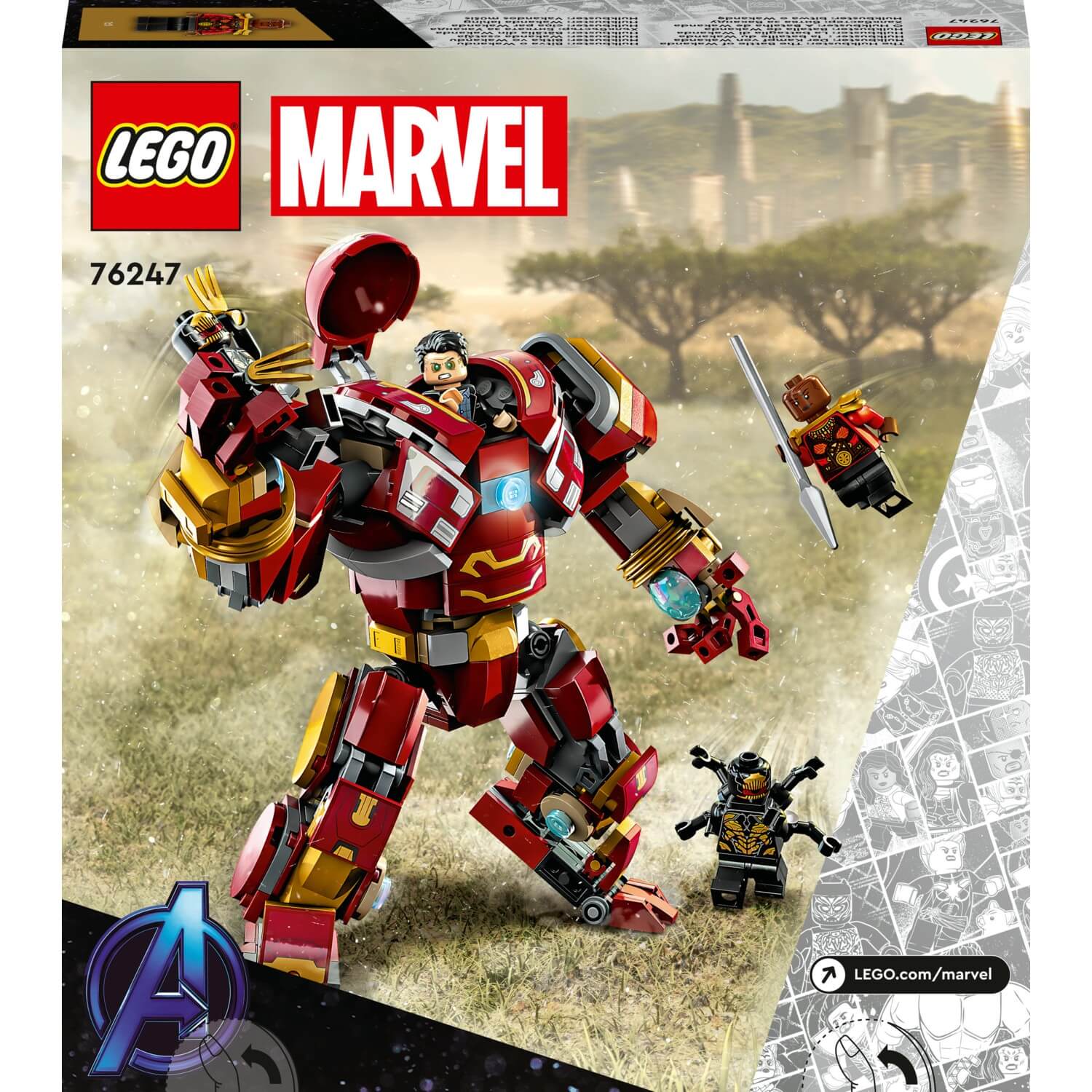 Конструктор Lego 76247 Marvel Халкбастер: битва за Ваканду, 385 деталей –  заказать по доступной цене из-за рубежа в «CDEK.Shopping»