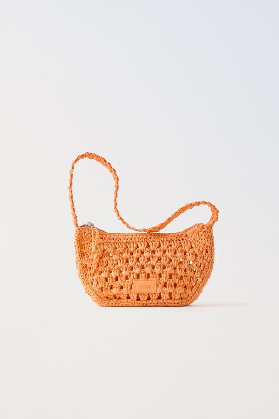 

Сумка детская Zara Raffia Style, оранжевый