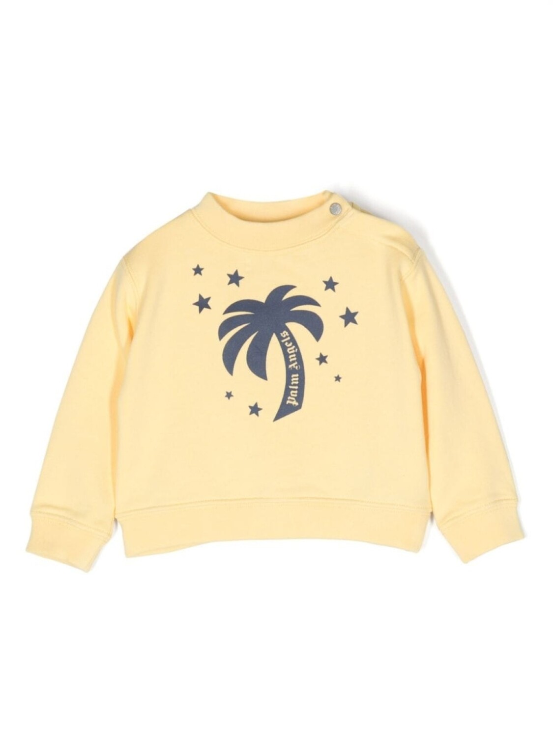 

Palm Angels Kids толстовка с логотипом, желтый