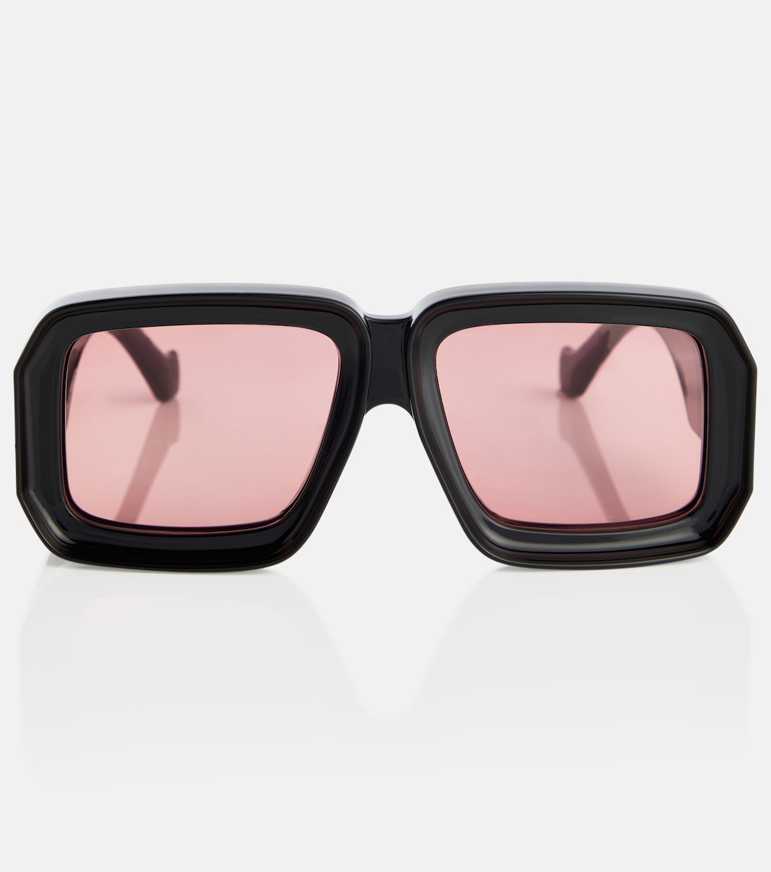Квадратные солнцезащитные очки Paula's Ibiza Loewe, черный