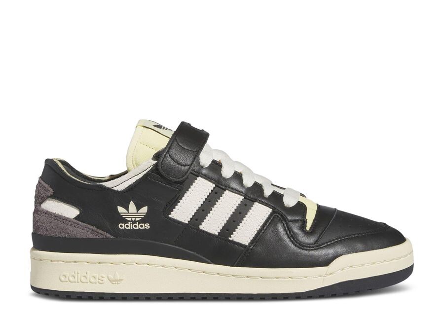 

Кроссовки adidas Forum 84 Low 'Black Cream Easy Yellow', черный, Серый