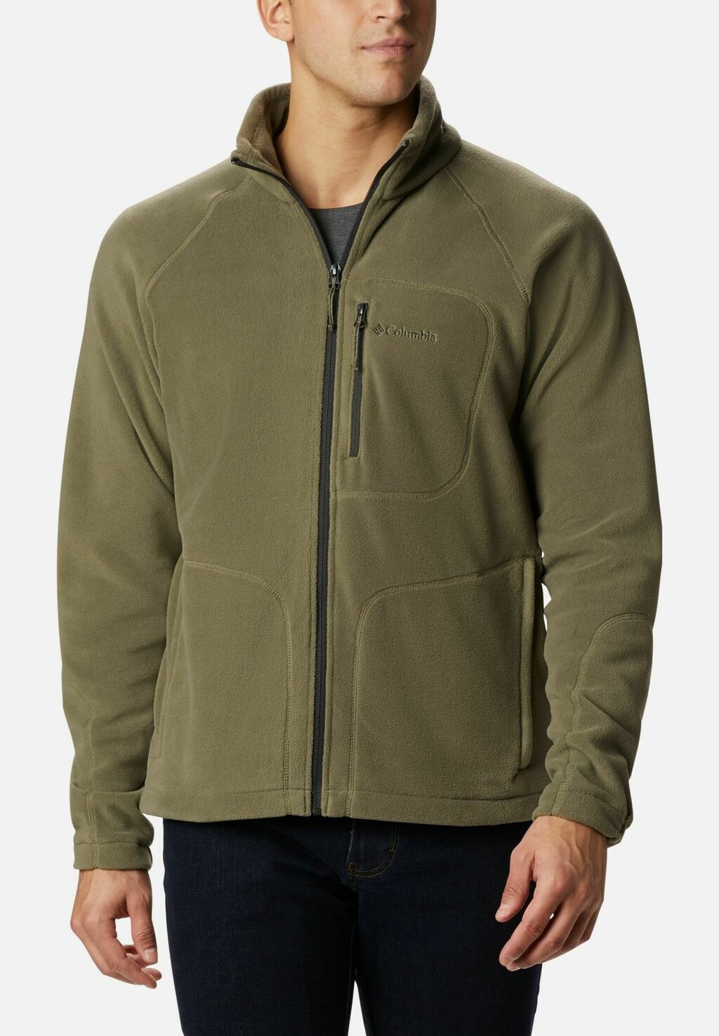 

Флисовая куртка FAST TREK II FULL Columbia, цвет green auburn