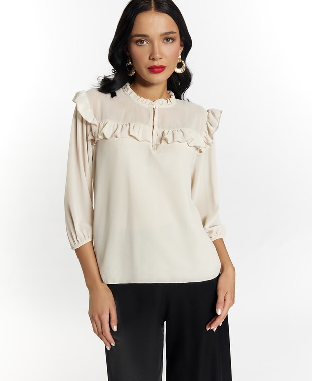

Блузка Faina, цвет Wool White