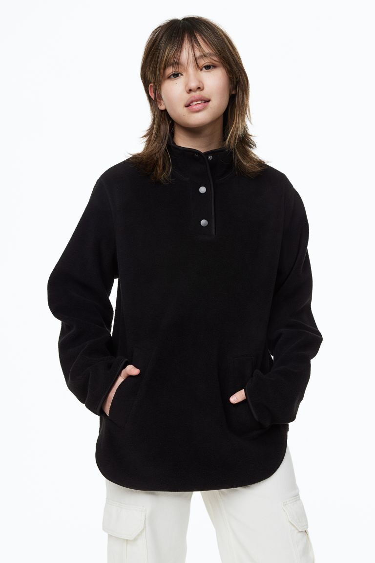 

Толстовка из флиса H&M, черный