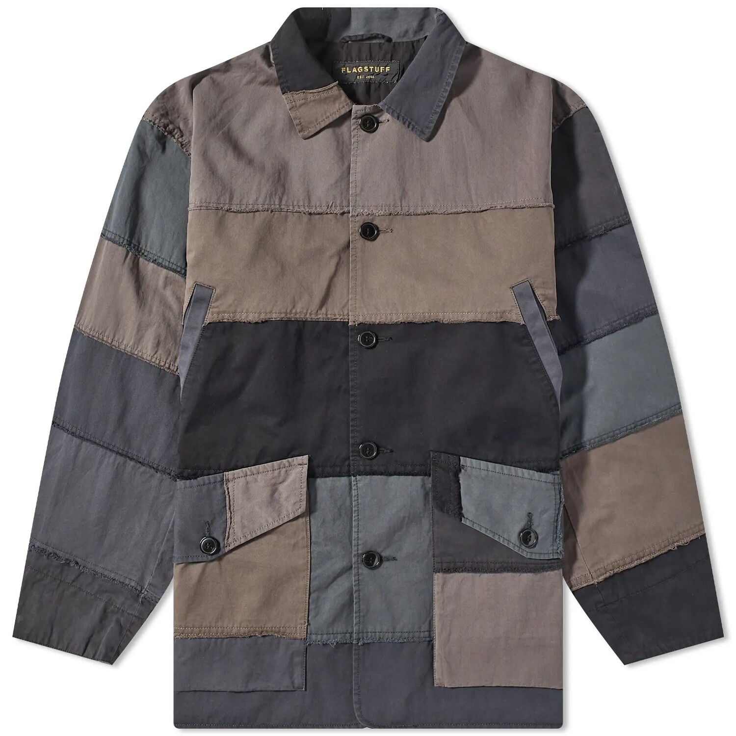

Куртка Flagstuff Patch Work Safari, черный, серый