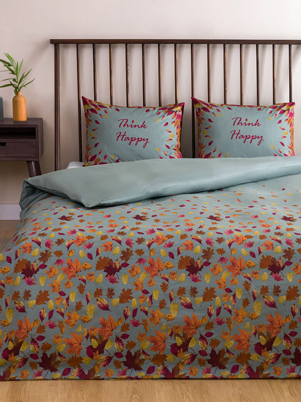 

Хлопковый двуспальный пододеяльник LCW Home