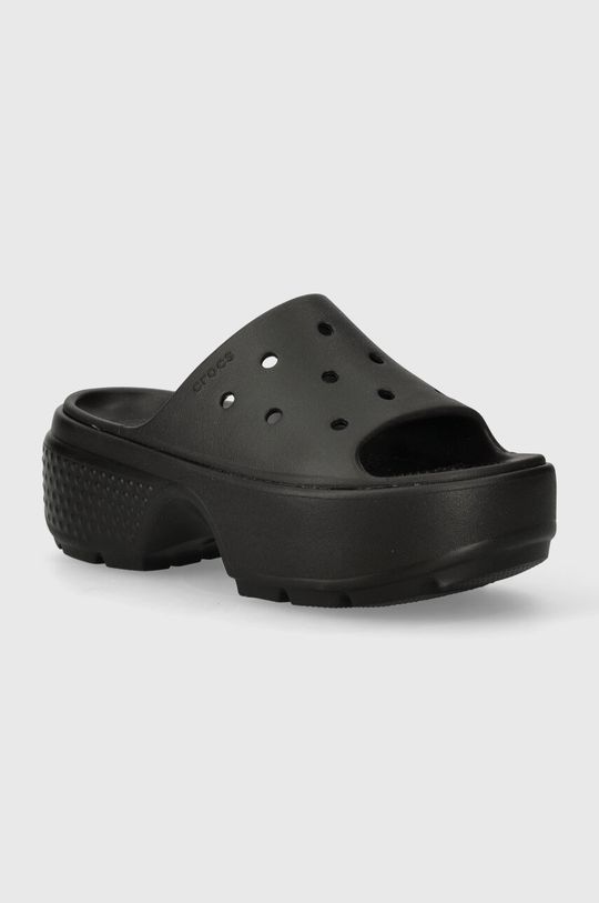 Шлепанцы Stomp Slide Crocs, черный