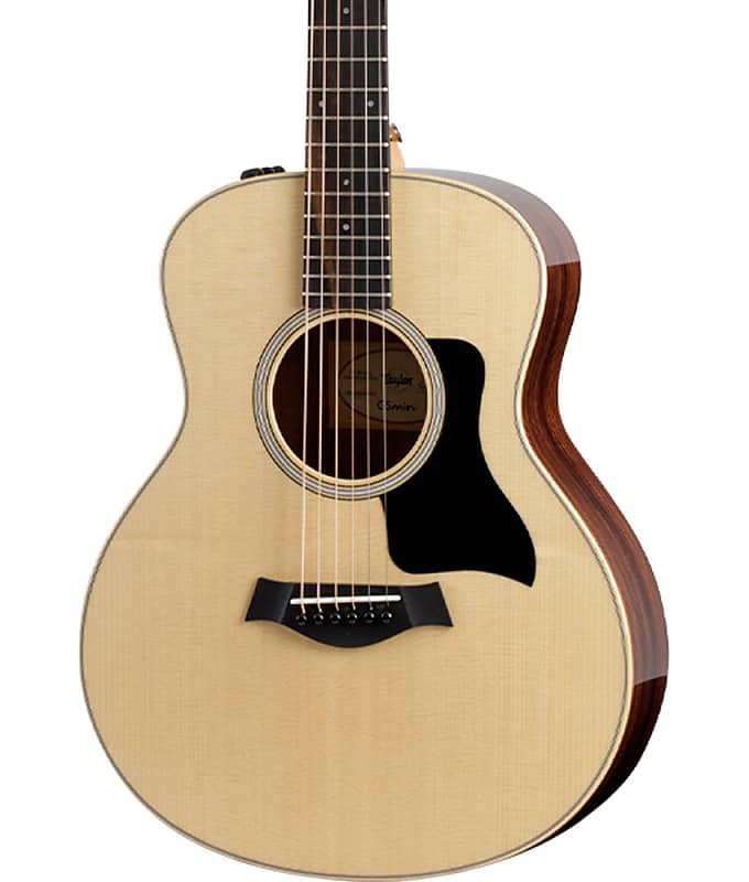 Электроакустическая гитара Taylor GS Mini-e Rosewood Plus, натуральный цвет Taylor GS Mini-e Plus -Electric Guitar - Natural