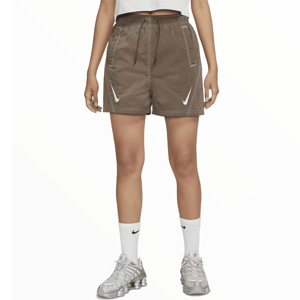 

Шорты Nike Sportswear Swoosh, коричневый