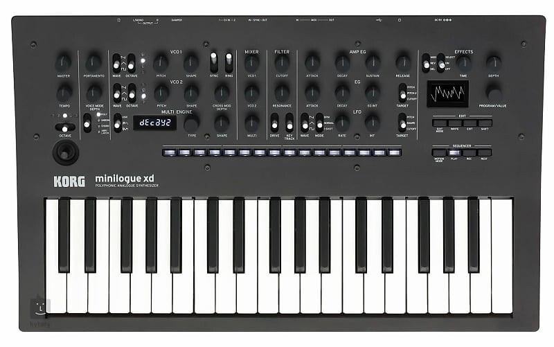 

Korg Minilogue Synthesizer XD Black Minilogue XD