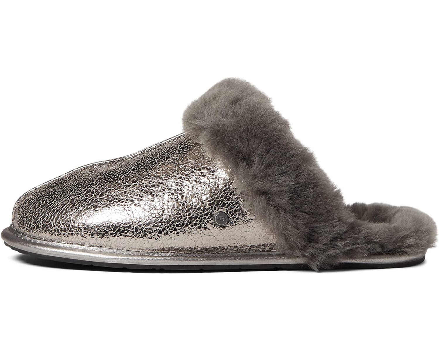 

Слипперы Scuffette II Water-Resistant Slipper UGG, металлический блеск gunmetal