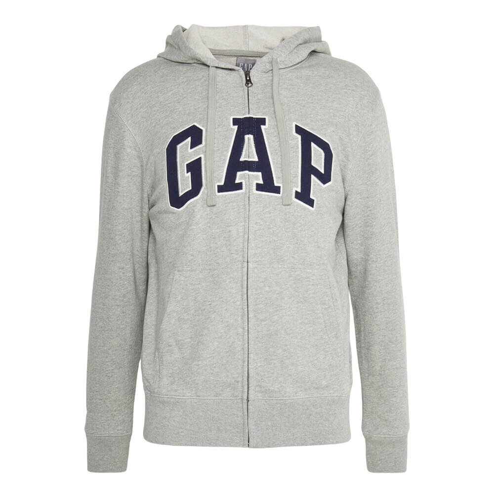 

Толстовка Gap Con Zip, серый