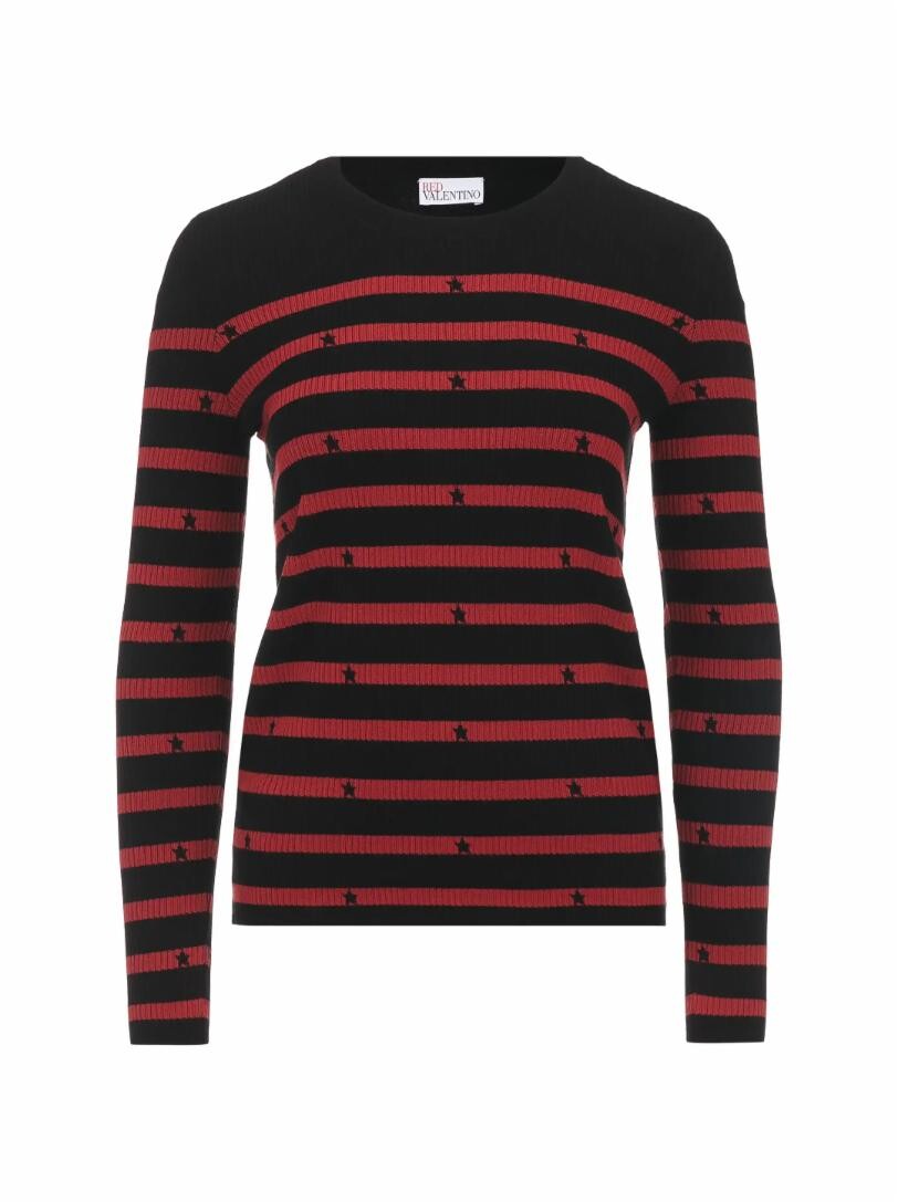

Джемпер в полоску RED Valentino, Коричневый