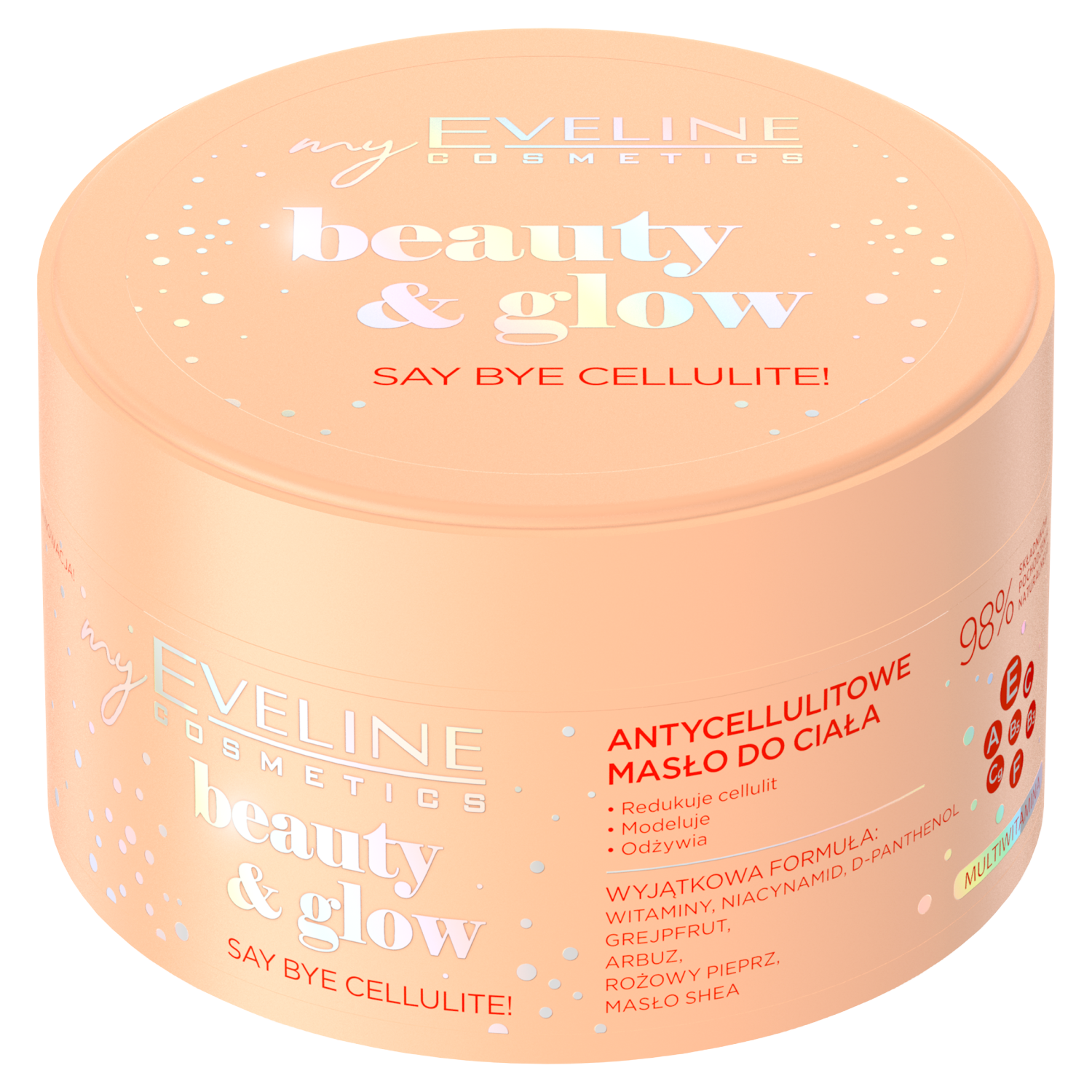 Eveline Cosmetics Beauty Glow масло для тела антицеллюлитное, 200 мл
