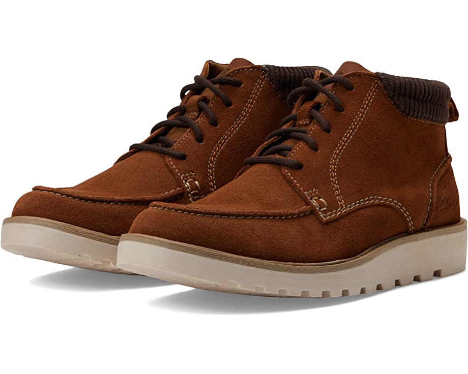 Ботинки Barnes Mid Clarks, замша - фото