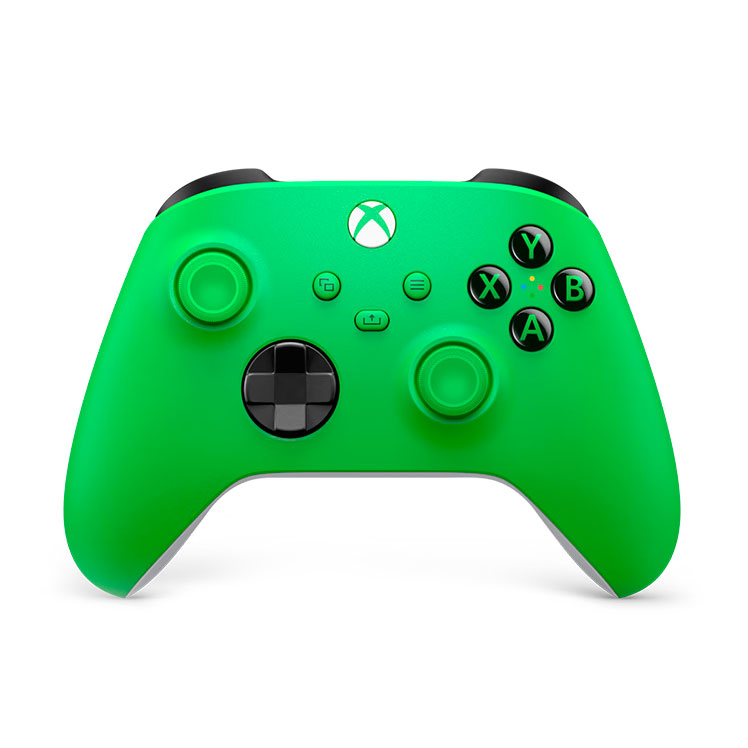 Геймпад Microsoft Xbox Core, зеленый геймпад microsoft xbox wireless controller electric volt qau 00022