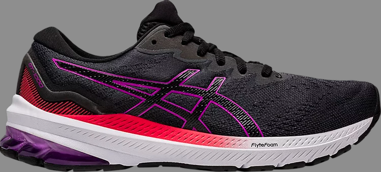 Кроссовки wmns gt 1000 11 'black orchid' Asics, черный - фото