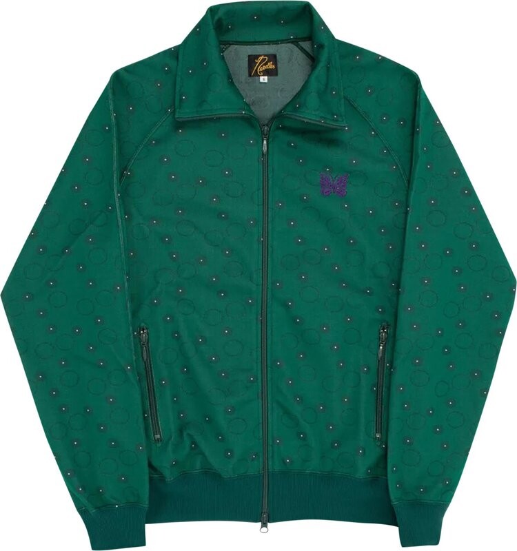 

Куртка Needles Track Jacket 'Green', зеленый