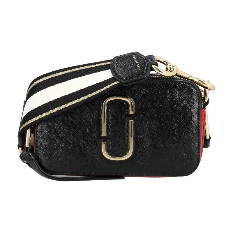 

Сумка кросс-боди Marc Jacobs The Snapshot, черный/красный
