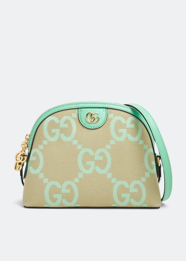 

Сумка GUCCI Ophidia small jumbo GG shoulder bag, бежевый