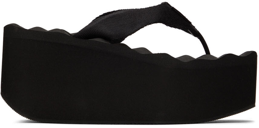 

Черные сандалии Warp Flip Flop Alexander Wang