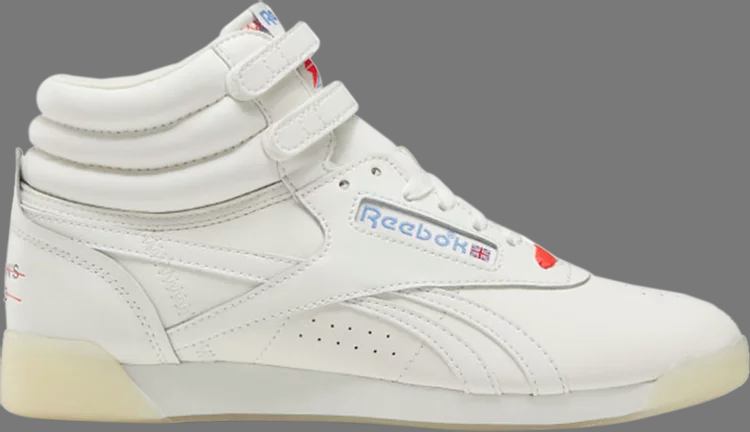 Кроссовки wmns freestyle hi 'it's a man's world' Reebok, белый - фото