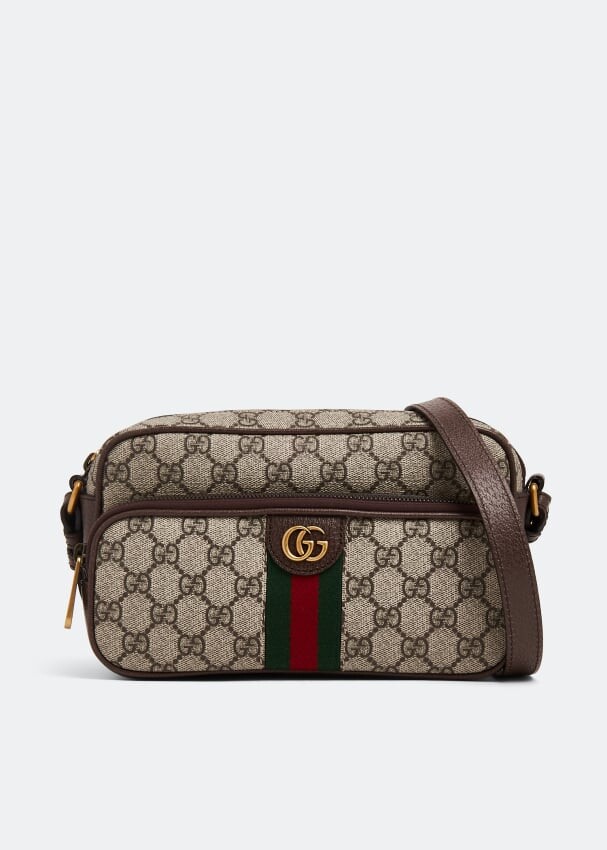 

Сумка GUCCI Ophidia small messenger bag, коричневый