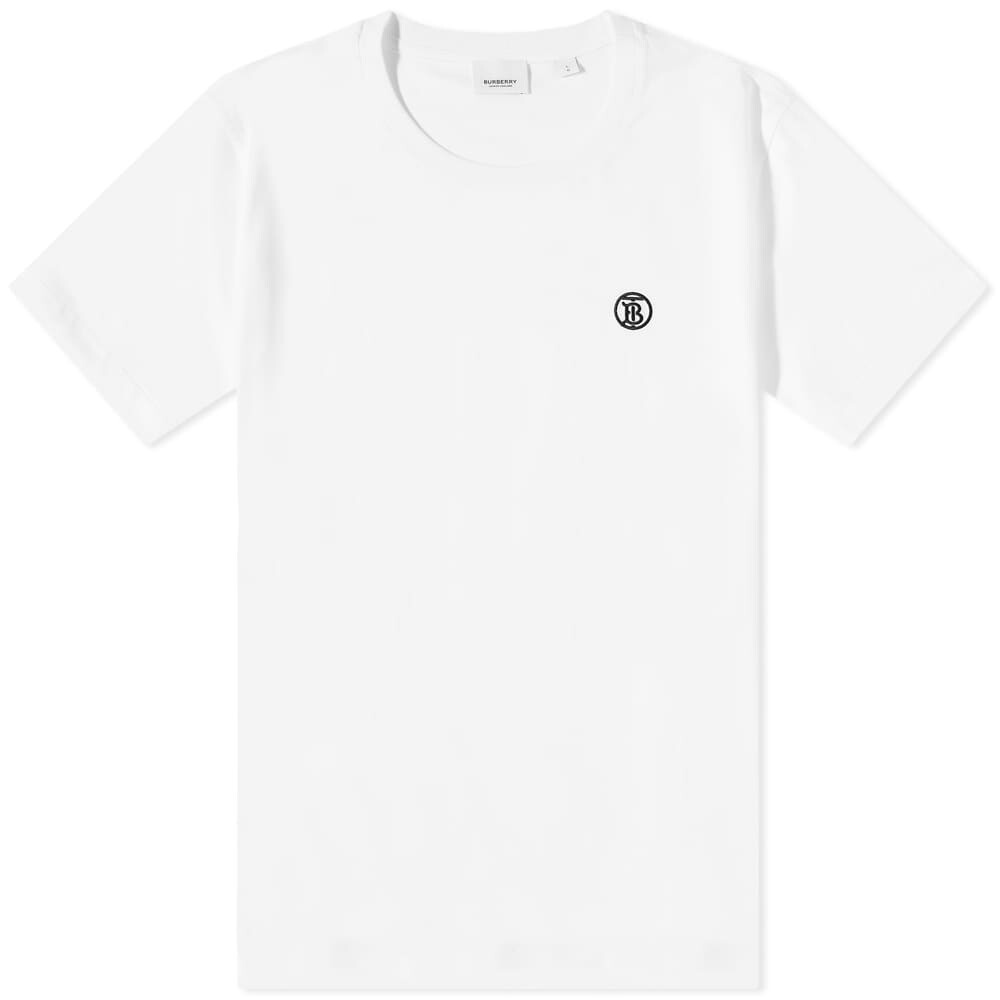 

Футболка Burberry Parker TB Circle Logo Tee, Белый
