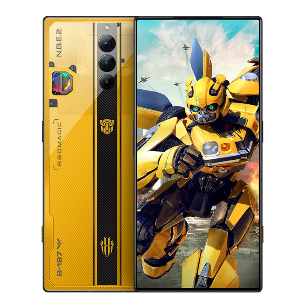 противоударный бампер mypads для nubia redmagic 8s pro 8spro черный Смартфон REDMAGIC 8S Pro+, Bumblebee, 16Гб/512Гб, 2 Nano-SIM, желтый