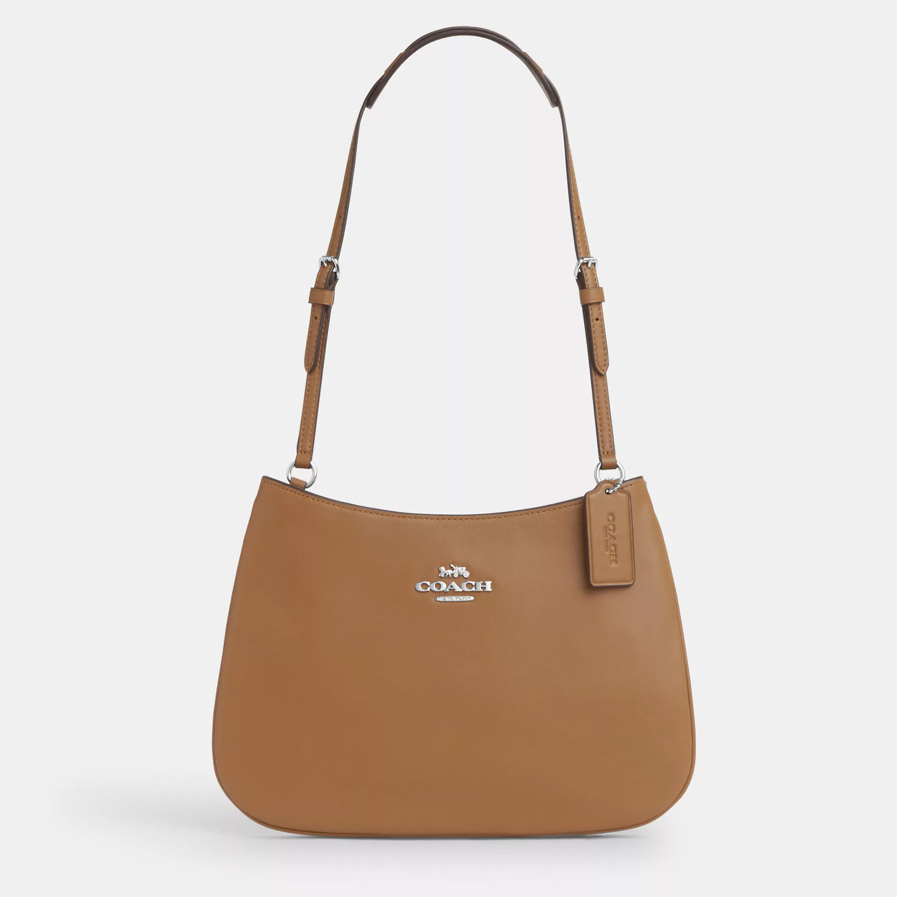 

Сумка Coach Outlet Penelope Shoulder, серебристый/светло-коричневый