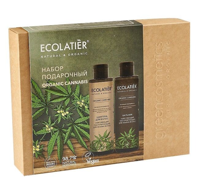 

Ecolatier Organic Cannabis XMASSкосметический набор, 1 шт.