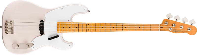Бас-гитара Fender Squier Classic Vibe ‘50s Precision Bass, кленовый гриф, белая блондинка Classic Vibe '50s Precision Bass
