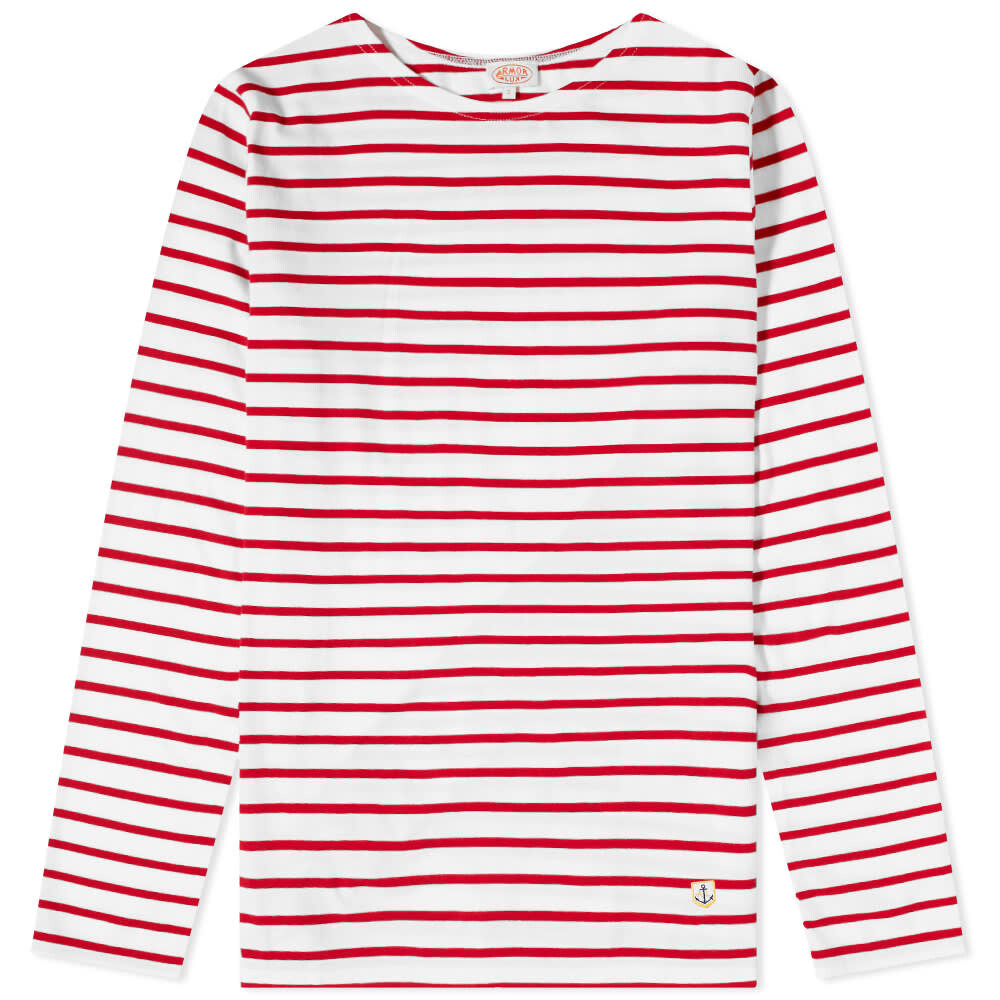 

Футболка Armor-Lux Long Sleeve 73792 Mariniere Tee, Красный