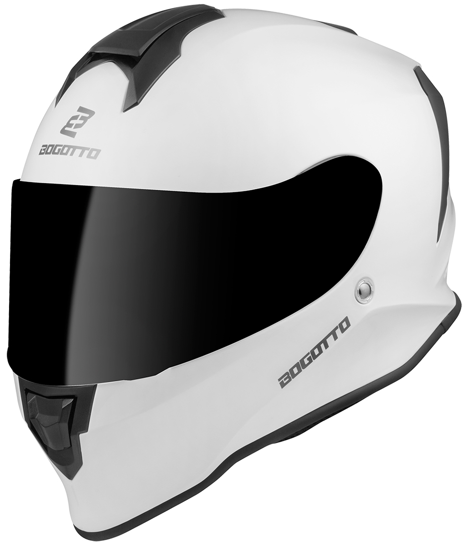 Шлем Bogotto V151 с логотипом, белый