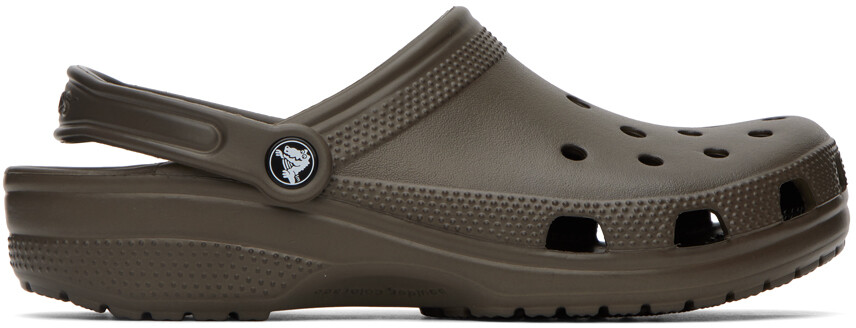 

Коричневые классические сабо Crocs
