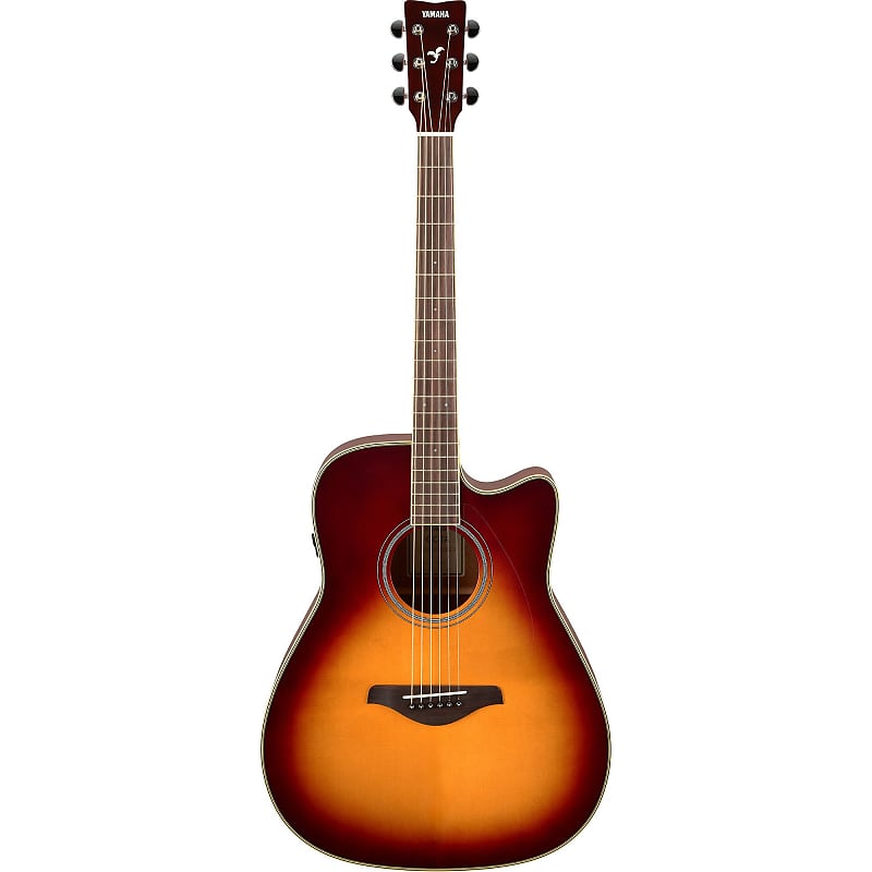 Yamaha FGC-TA TransAcoustic Acoustic Electric Guitar, Top Spruce, Brown Sunburst гитарный кабель force fgc 14 1 5 fgc 14 1 5 bk