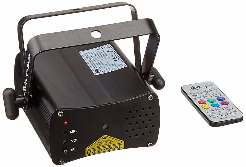 

ADJ Products Micro GALAXIAN II, USE UC Laser Remote American DJ