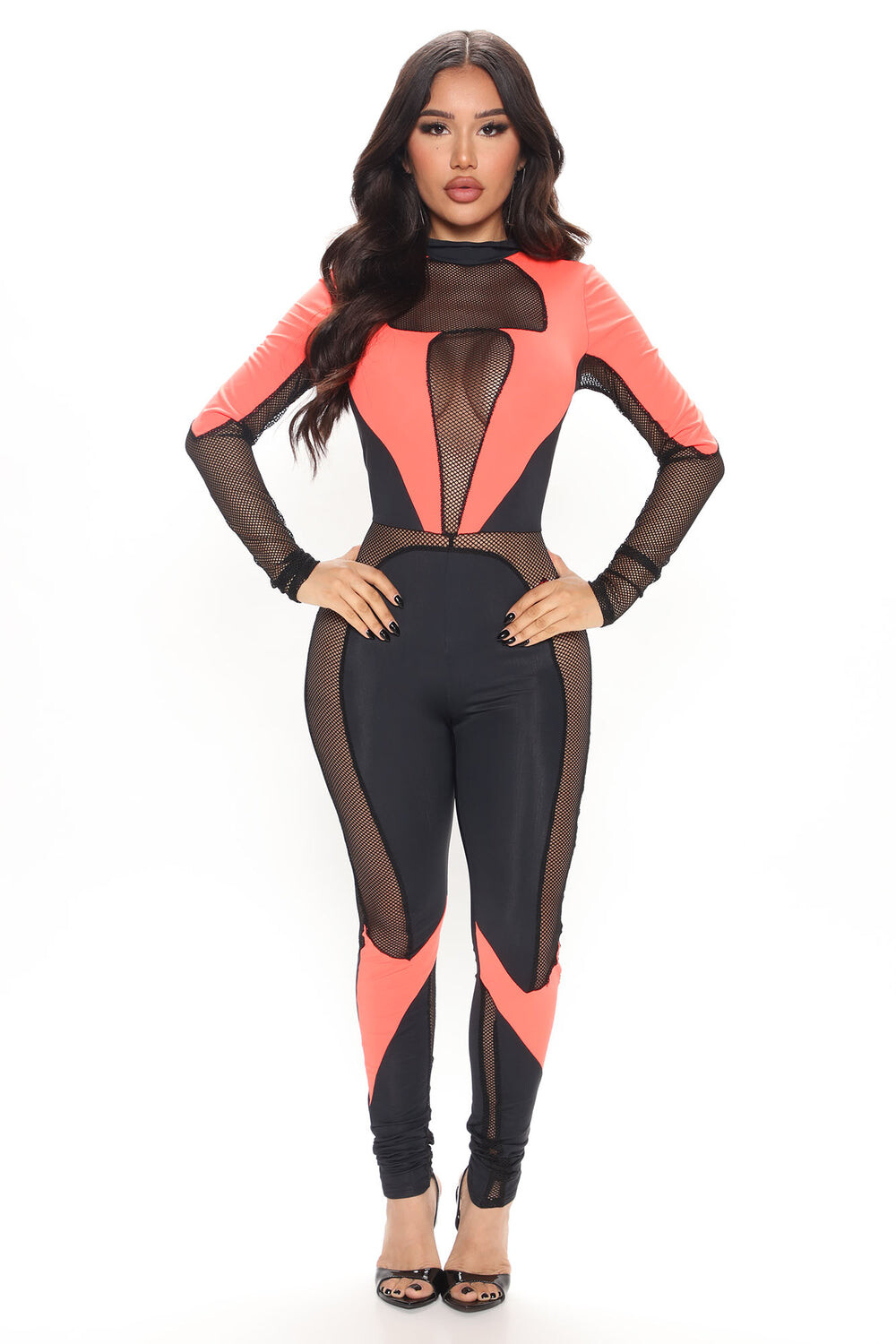 

Комбинезон Fashion Nova JP16096C, оранжевый