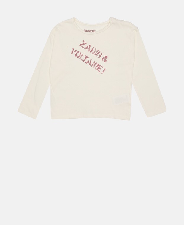 

Топ с длинными рукавами Zadig&Voltaire, миндальный