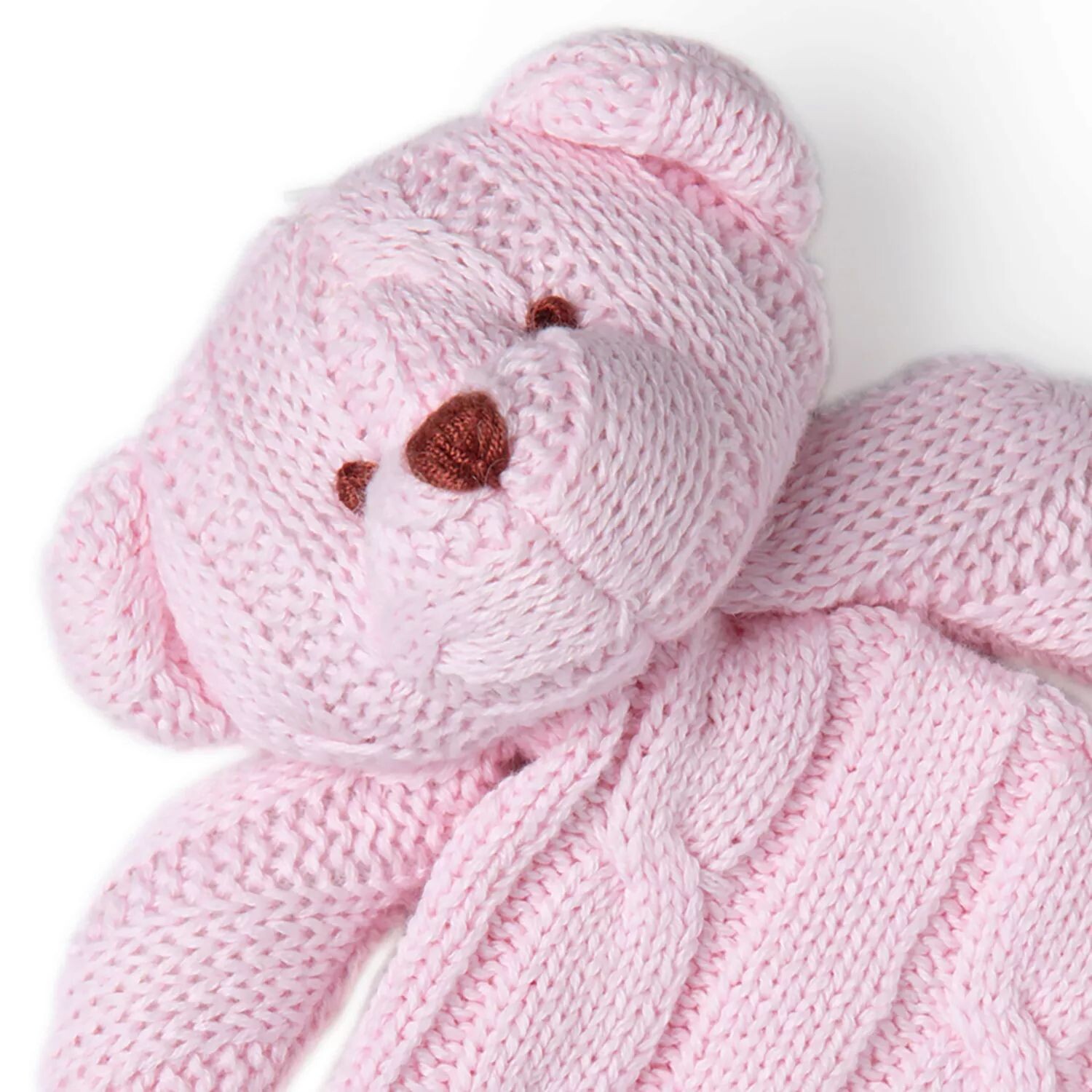 

Вязаное защитное одеяло с медведем Baby Mode
